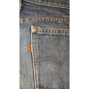 VINTAGE LEVI'S Orange Tab Boot Cut Jeans USA Size S